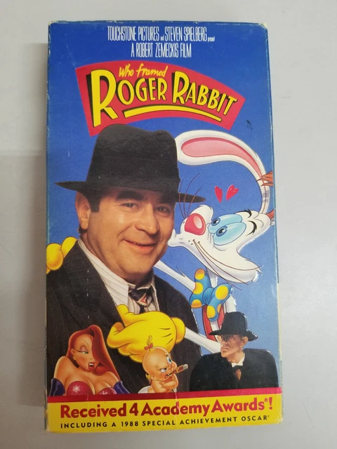 WHO FRAMED ROGER RABBIT (VHS, 1997) Bob Hoskins,Christopher Lloyd ...