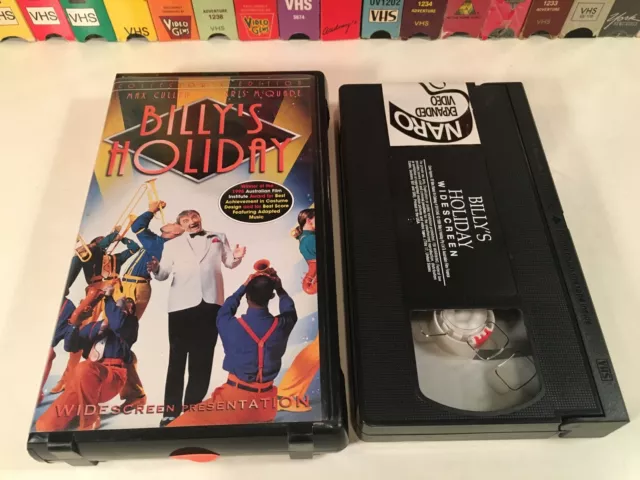 * Billy's Holiday Rare Australian Musical Fantasy VHS 1995 Max Cullen Anchor Bay