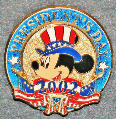 Mickey Mouse Pin Disney July 4Th Fourth President's Day 2002 Campaign Democratic