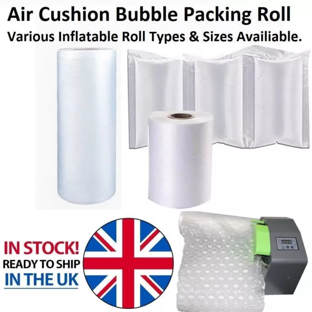 Air Cushion Machine Film Packing Roll Pillow/Cushion Rolls Packaging Inflatable.