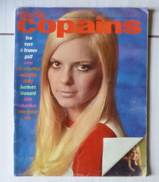 Juillet 1968 Salut Les Copains N° 72, France Gall, Herberd Leonard, Tom Jones ..