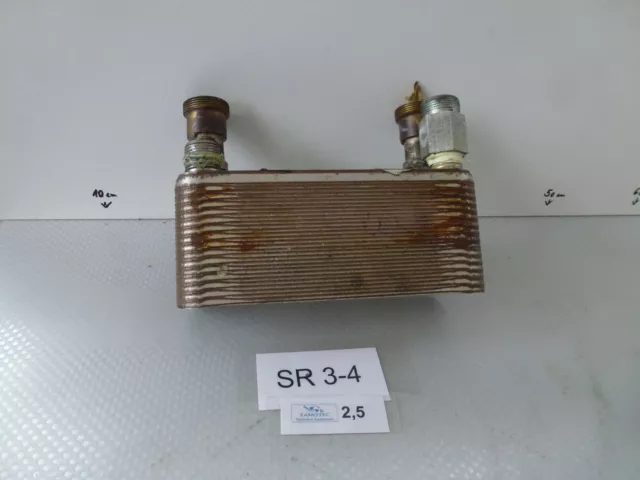 Rahmer + Jansen B5 030 Scambiatore di Calore Acciaio Inox L/B / H MM Circa 185 /