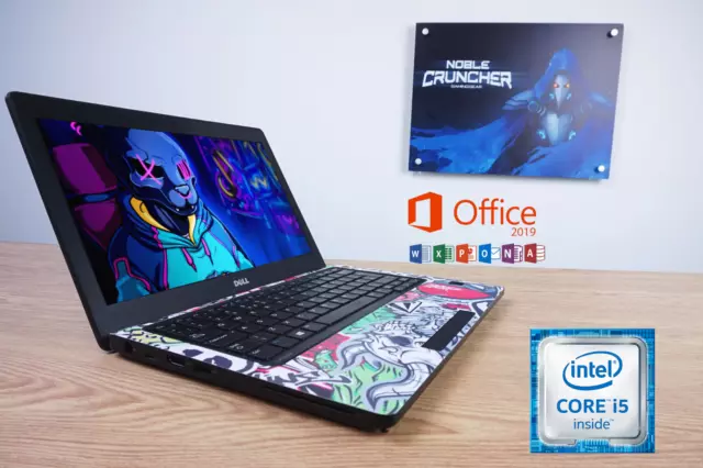 Laptop da gioco personalizzato Dell Intel Core i5 16 GB DDR4 RAM 12,5" schermo PC