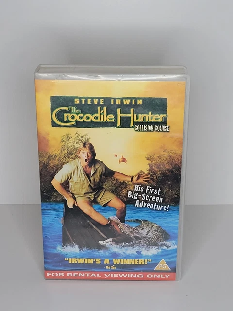 THE CROCODILE HUNTER: Collision Course ( VHS 2002) Steve Irwin £4.38 ...