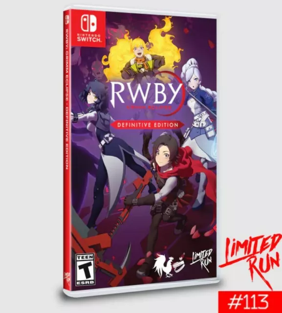 Rwby : Grimm Eclipse - Definitive Edition - Nintendo Interrupteur, Tout Neuf