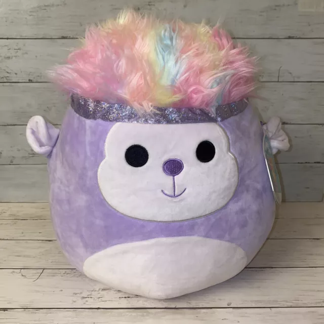 SQUISHMALLOWS SQUISH-DOOS TAZIK the Purple Monkey 14 Inch NWT Kellytoy NEW EUR 22,56 - PicClick FR