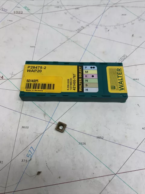 Walter Carbide Inserts WAP20 P28475-2  10 Pack