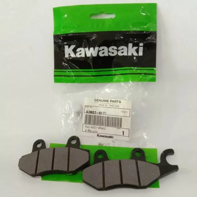 Kawasaki Genuine Versys X 300 Rear Brake Pad Set New 2017 - 2023 43082-0172