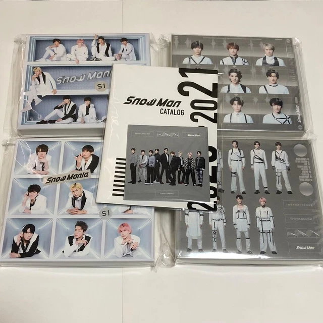 SNOW MANIA S1 & Labo S2 DVD Set with Catalog & Notepad, Used