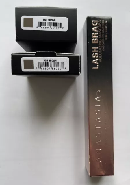 Anastasia Beverly Hills, Dipbrow Pomade, Brow Powder Duo, Lash Brag Mascara NEU! 3