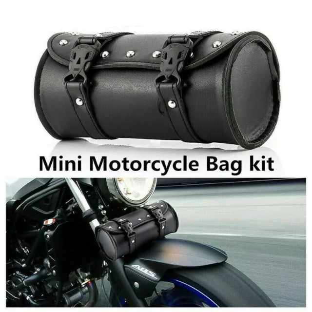 Universal Motorrad Vorne Gabel Werkzeug Aufbewahrung Koffer Tasche Lenker W I6M4