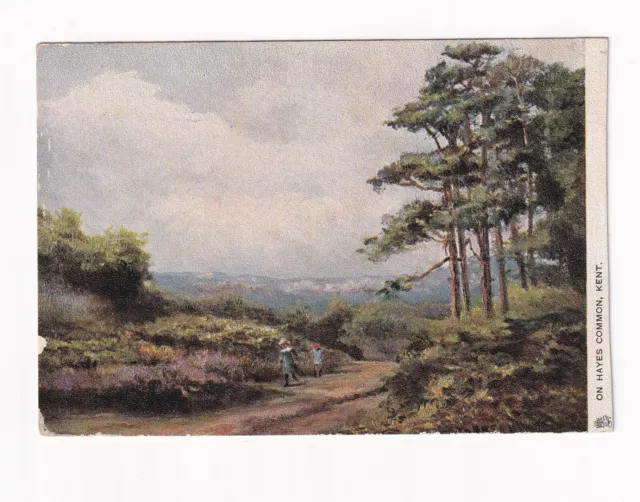 Printed Postcard On Hayes Common, Kent