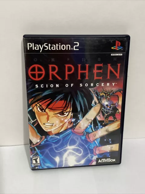 PS2 Orphen: Scion of Sorcery Playstation 2 - CIB Complete - Tested & Working