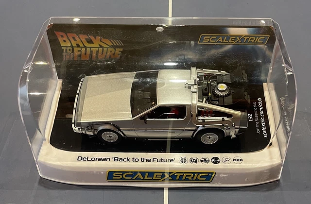 COCHE SCALEXTRIC C4117 Delorean Regreso al Futuro en Caja RARO