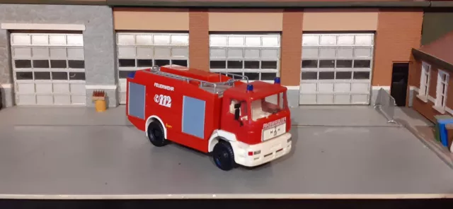 Feuerwehr Herpa MAN Tanklöschfahrzeug In 1/87