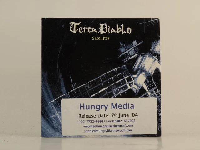 TERRA DIABLO SATELLITES (D83) 1 Track Promo CD Single Card Sleeve ZUMA RECORDING