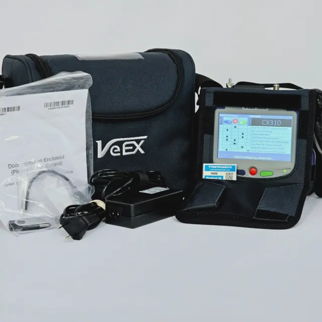 VeEX CX310 DOCSIS 3.1 Allegato A Set Misuratori di prova installazione