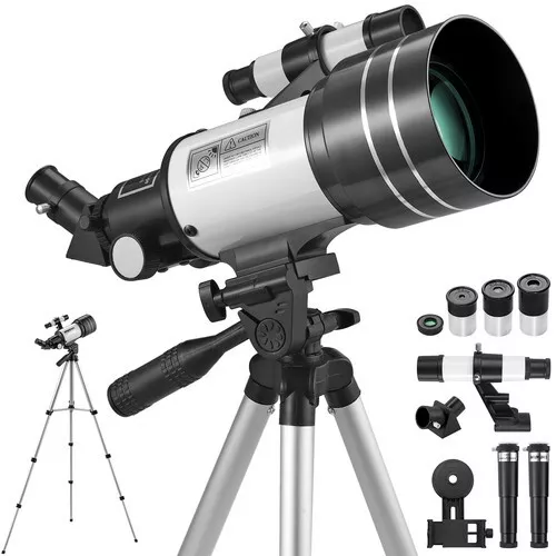 Professional Astronomical Telescope with High Tripod Lunar Mirror HD Viewing