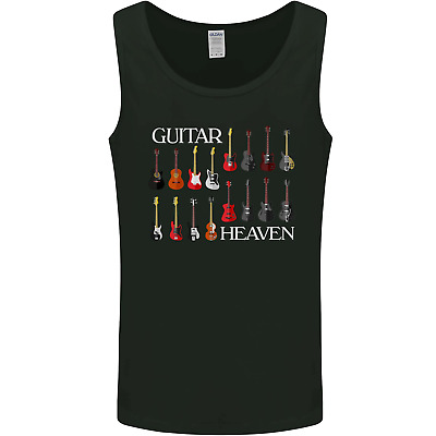 Guitar Heaven Collection Guitarist Acoustic Mens Vest Tank Top