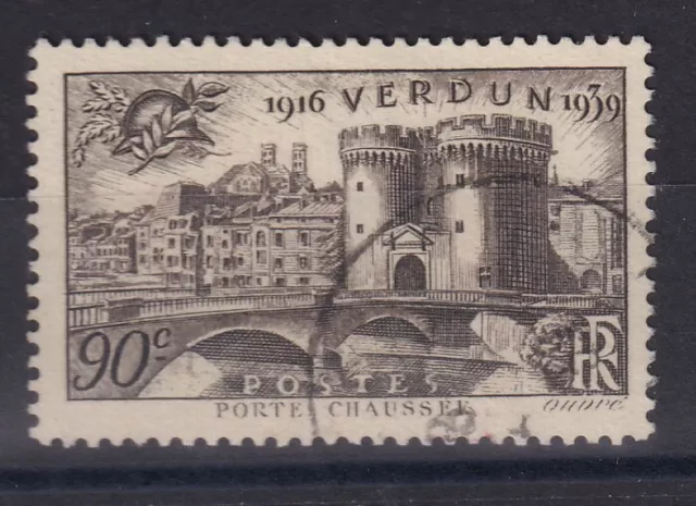 France année 1939 Verdun La Porte Chaussée N° 445 obl réf 9801