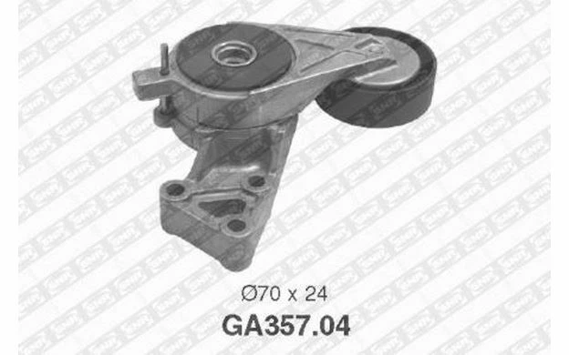 SNR Galet tendeur pour SEAT ALHAMBRA ALTEA AUDI A3 TT VOLKSWAGEN POLO GA357.04