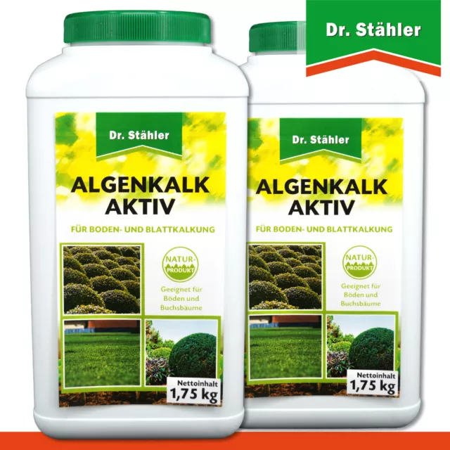 Dr. Stähler 2 X 1,75kg Algenkalk Activo