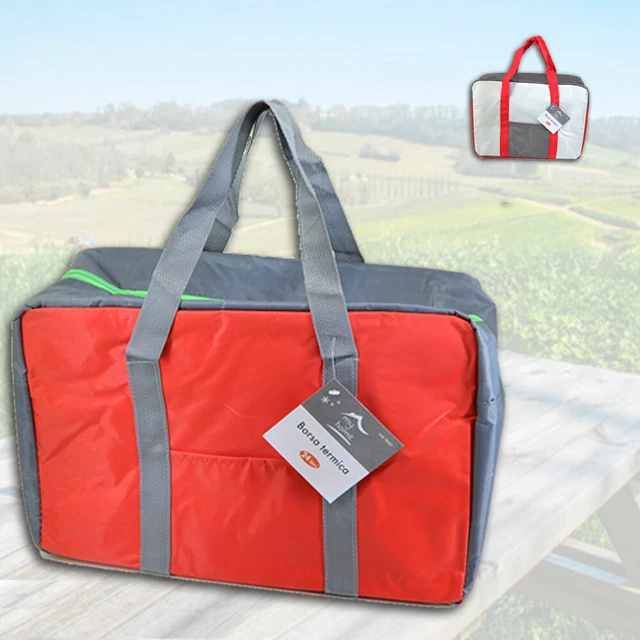 Borsa a cestello per picnic portatile isolata con borsa a cestello pieghevole per picnic all'aperto Cestino - Cina Borsa per pranzo e borsa termica per pranzo prezzo