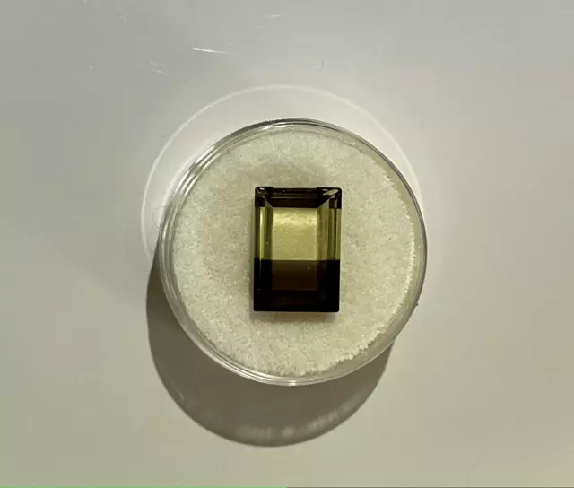 Citrin / Rauchquarz Zweifarbig 5,85 ct