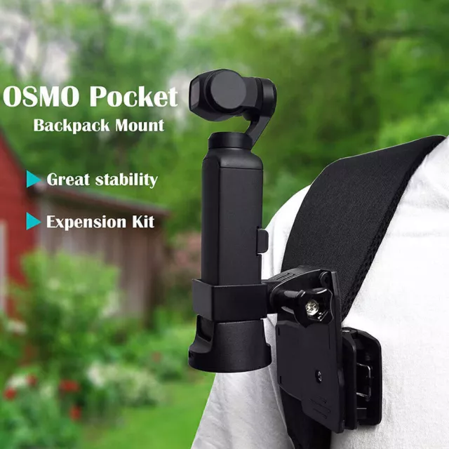 Für DJI Pocket 2 Handheld Gimbal Kamera Zubehör Rucksackgurt Cliphalterung DE