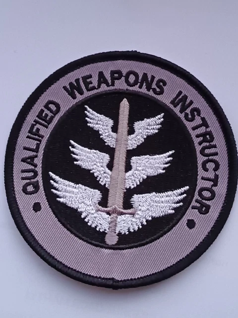 ROYAL, AIR FORCE QUALIFIED WEAPONS INSTRUCTOR cloth patch £16.13 ...