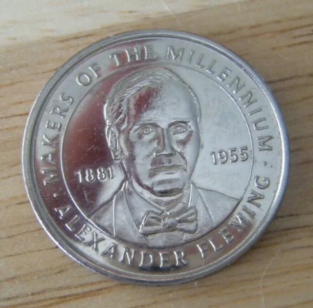 Makers of the Millenium collectors coin, Alexander Flemming