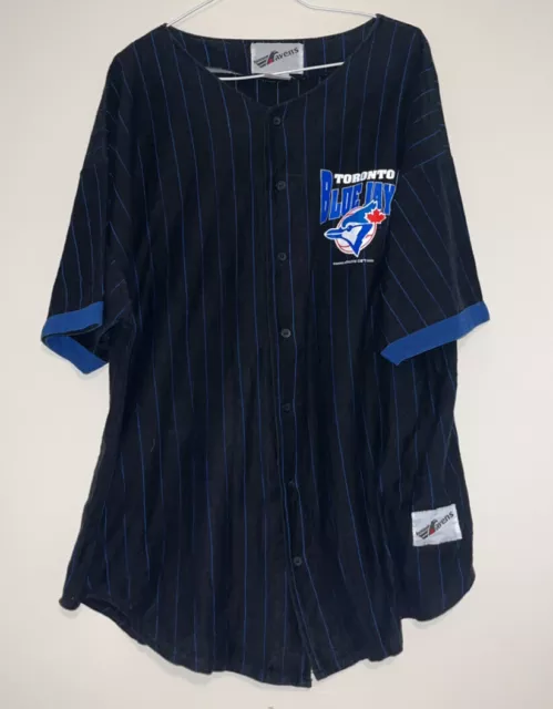 Toronto Blue Jays Vintage Jersey Size L Large Baseball Shirt Collectable Vintage