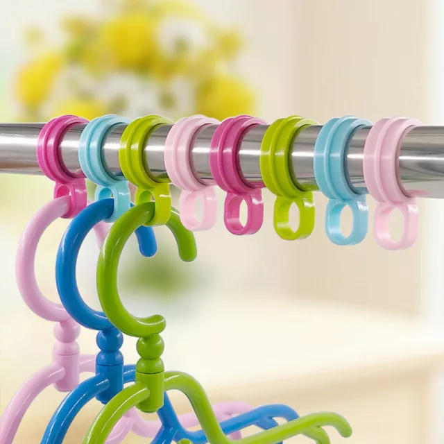 Multifunktionale Kreuzstich-Schnalle aus Kunststoff, zufällige Farbe (4 Packunge