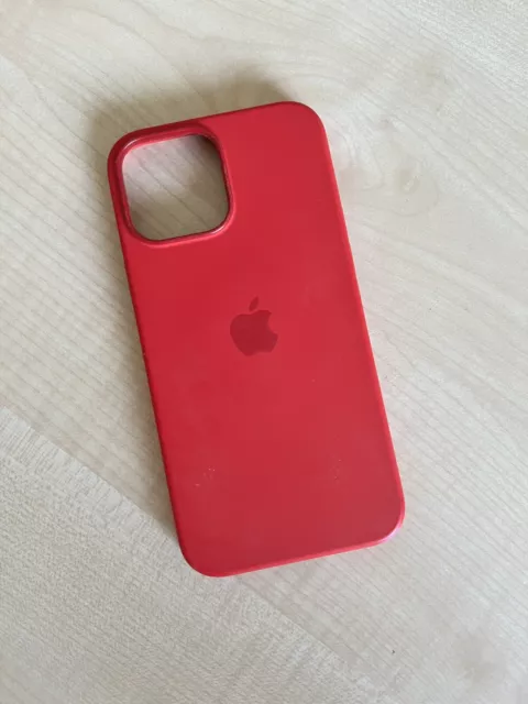 iPhone 13 Pro Max Silicone Case (PRODUCT) Red