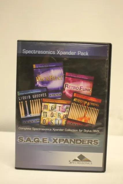 Complet Spectrasonics S. A. G. E. Sauge Xpander Paquet Collection Pour Rmx