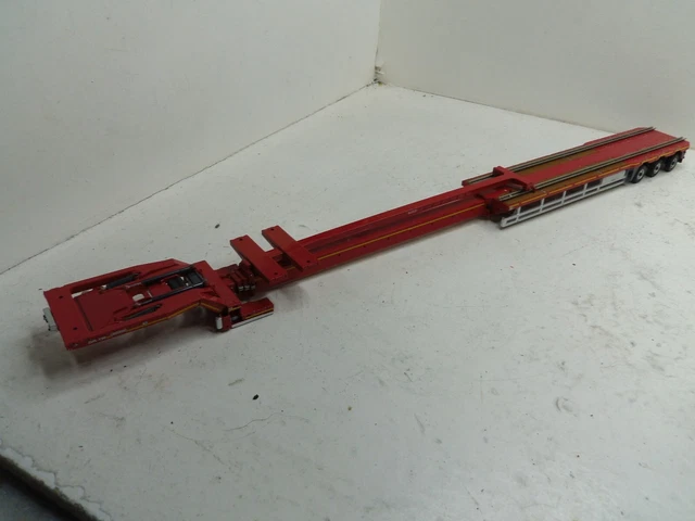 Camion MP Pacific – Convoi Exceptionnel Porte Fusée – Miniature Grise