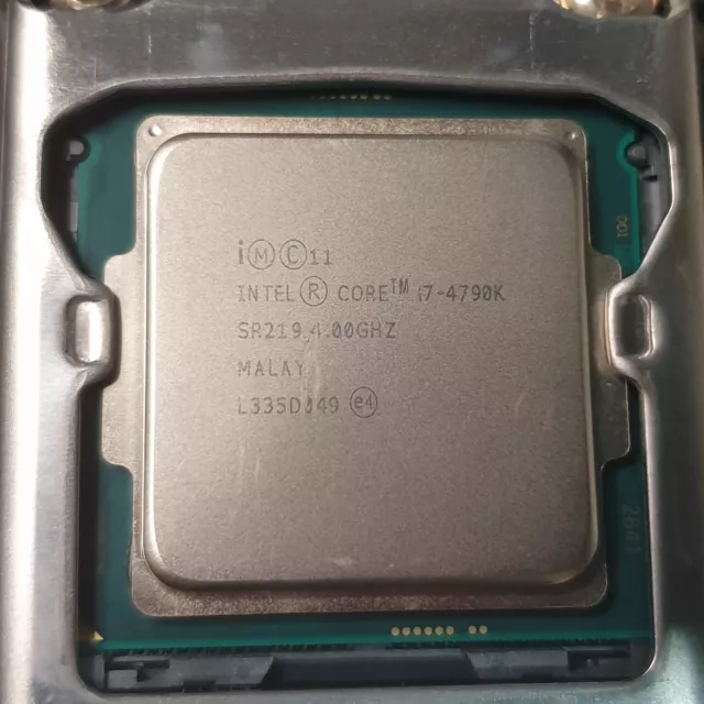 Intel i7-4790K cpu 4.00Ghz 4C/8T 88W 2