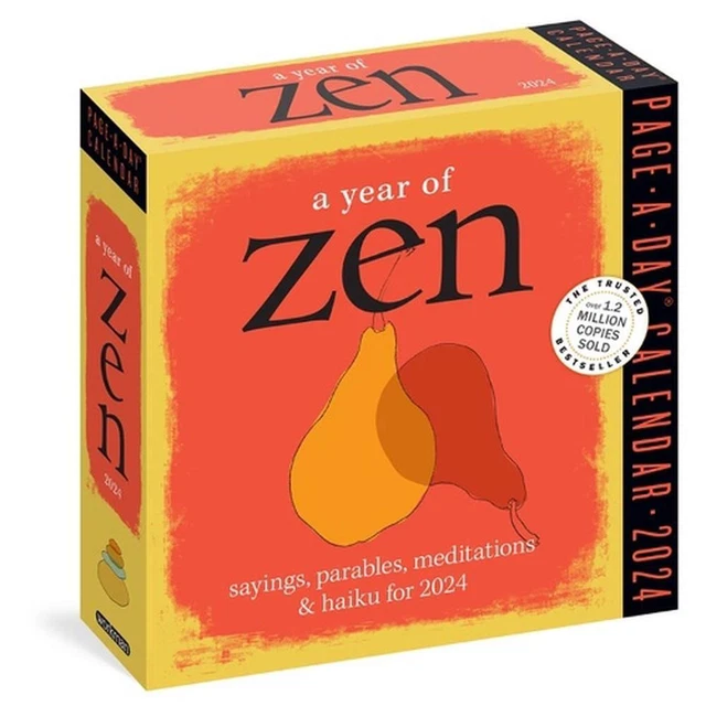 YEAR OF ZEN PageADay Calendar 2024 Sayings, Parables, Meditations