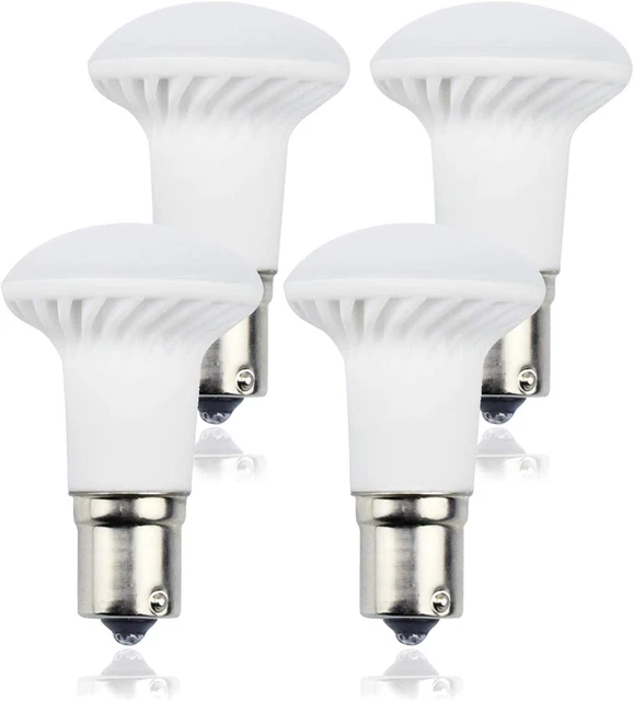 Bonlux 1383 R12 LED 12V 24V RV Boat Reading Light Bulb, 3W 1156 1141 BA15S SC Ba