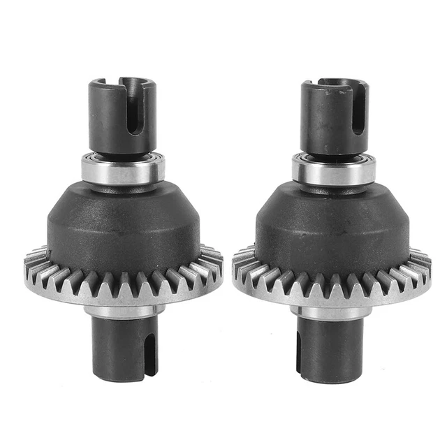 Lot De 2 Arbres De Transmission Métal CVD EA1061 Pour JLB Cheetah 11101 21101 J3 Speed 1/10 RC