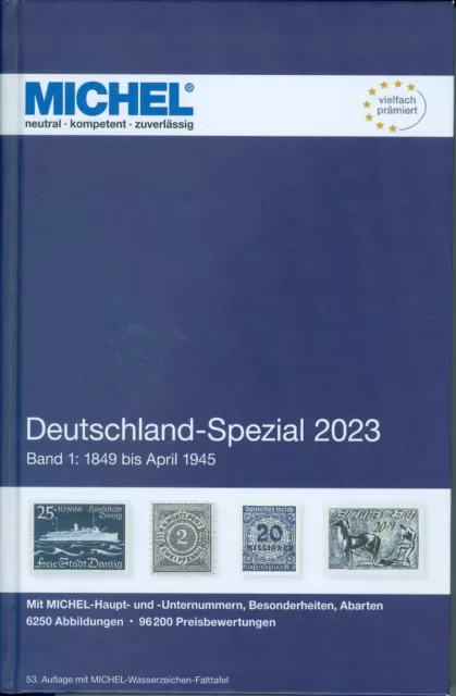 Michel Deutschland Spezial 2023, Band 1