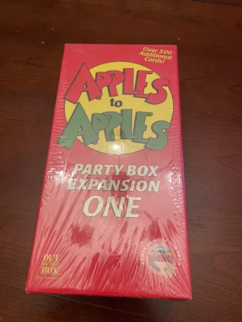 Apples To Apples Party Game Box Cards Expansion One Addition New In Package