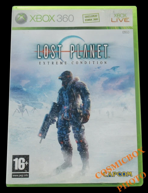 Jeu Lost Planet Extreme Condition SteelBook Edition Xbox 360 - Version PAL FR Complète, Très Bon état