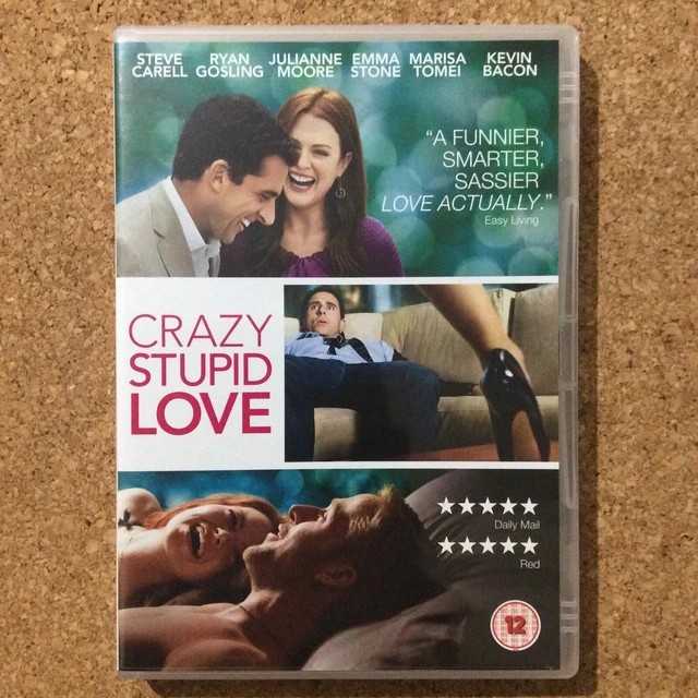 Crazy Stupid Love Dvd (2012) Steve Carell, Ryan Gosling, Julianne Moore ...