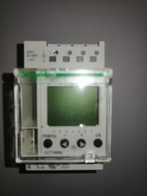 Interrupteur Horaire Programmable Schneider Acti9 IHP – 2 Canaux – CCT15245 (occasion)