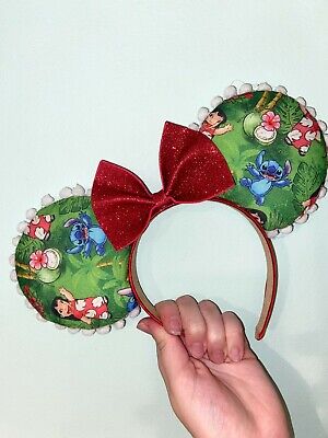 Disney Lilo And Stitch Inspired Handmade Mickey Ears