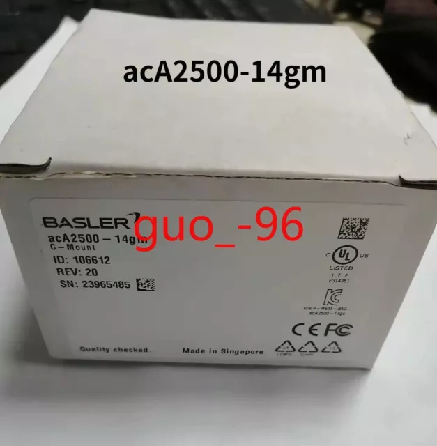 1PC Basler acA2500 14gm Industrial Camera acA2500-14gm