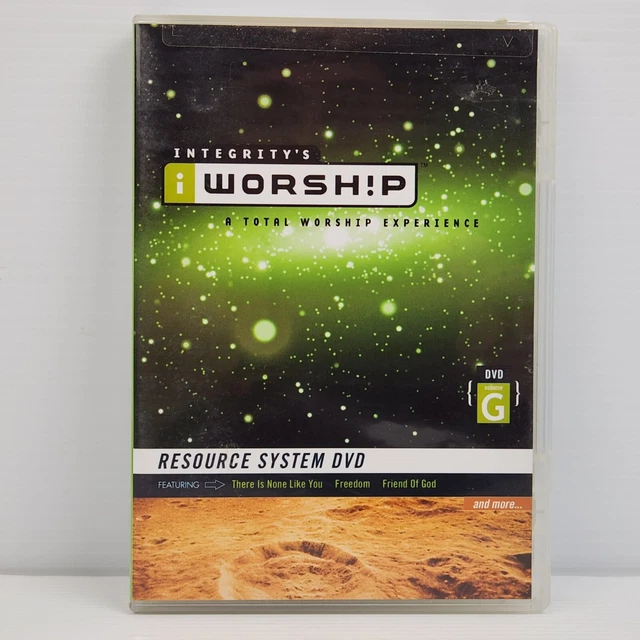 Integrity's iWorship Resource System DVD Volume G Religious Christian Reg 1
