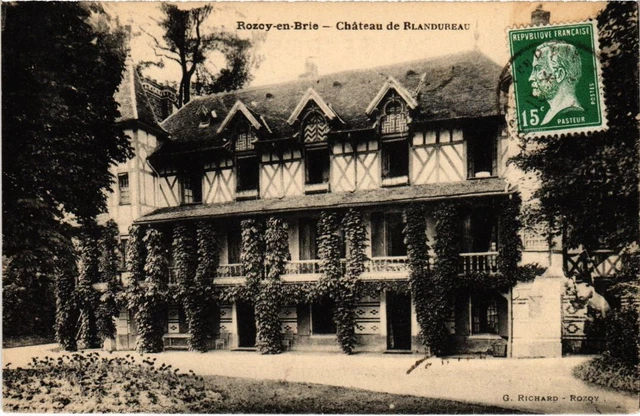 CPA Rosoy en Brie Chateau de Blandureau FRANCE (1301092)