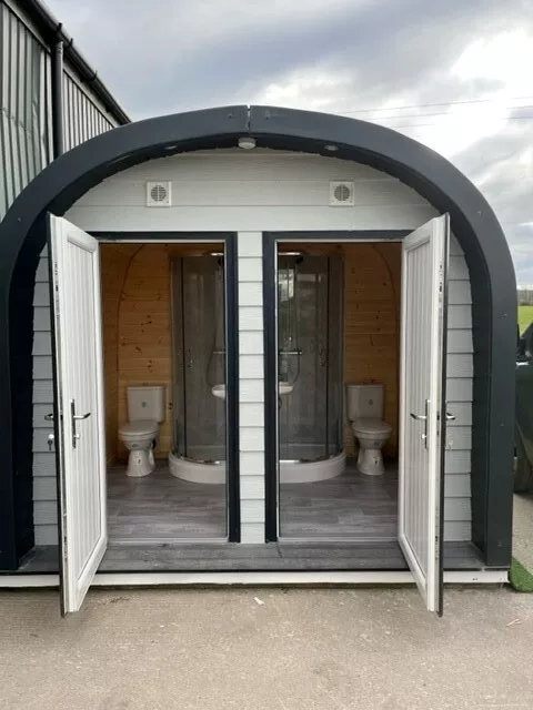 Composite Toilet block/camping/glamping